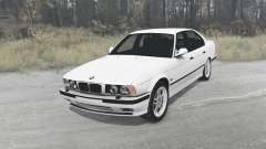 BMW 525iX sedan (E34) 1991 pour MudRunner