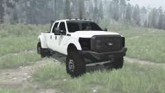 Ford F-350 Super Duty Crew Cab 2011 pour MudRunner