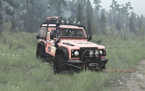 Land Rover Defender für Spintires MudRunner