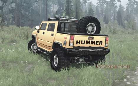 Hummer H2 pour Spintires MudRunner