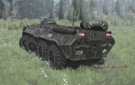 BTR 80 für Spintires MudRunner