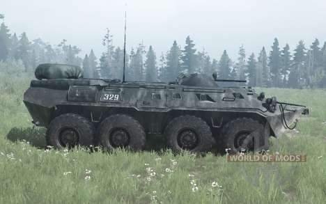 BTR-80 pour Spintires MudRunner