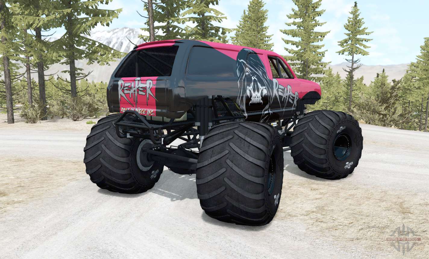 beamng drive mods monster truck