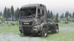 MAN TGS 18.440 4x4 v1.3 pour Spin Tires