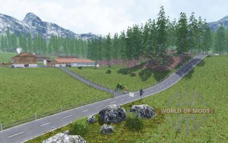 Sudtiroler Bergwelt für Farming Simulator 2015