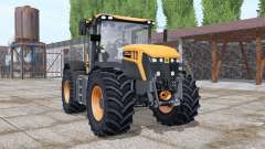 JCB Fastrac 4220 orange more options pour Farming Simulator 2017