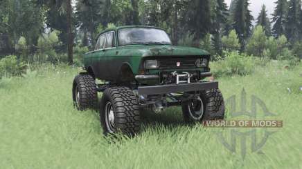 Moskvitch 412 monster truck pour Spin Tires