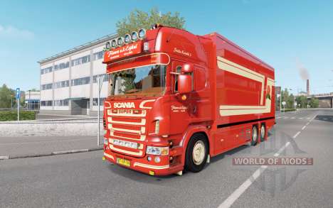 Scania R620 Fleurs pour Euro Truck Simulator 2