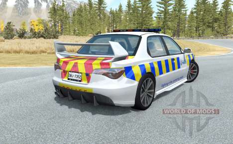 Hirochi Sunburst Greater Manchester Police pour BeamNG Drive