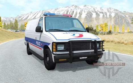 Gavril H-Series Police Nationale für BeamNG Drive