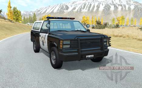 Gavril D-Series California Highway Patrol für BeamNG Drive