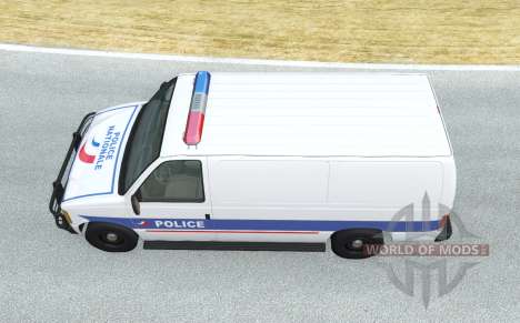 Gavril H-Series Police Nationale pour BeamNG Drive