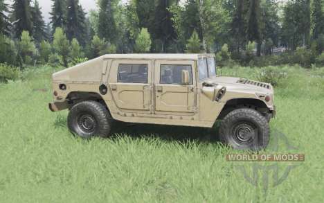 Hummer H1 military pour Spin Tires