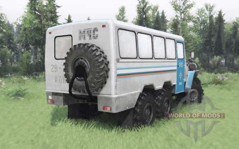 Ural 4320-10 MOE für Spin Tires