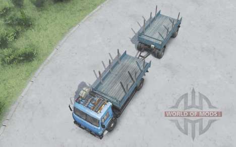 KamAZ 43253 für Spin Tires