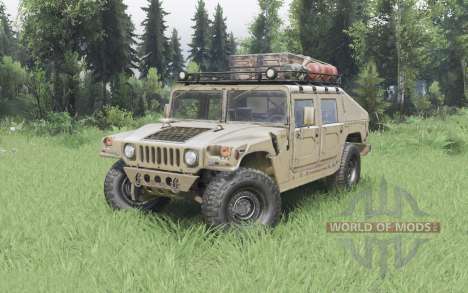Hummer H1 military für Spin Tires