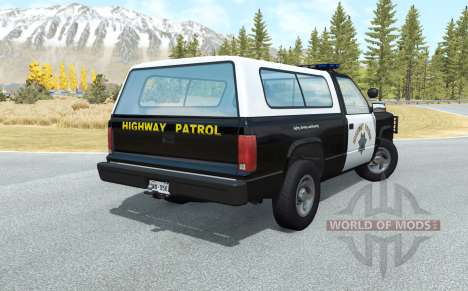 Gavril D-Series California Highway Patrol pour BeamNG Drive