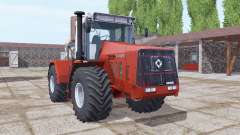 Kirovets K-744R3 modérément rouge pour Farming Simulator 2017