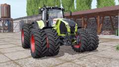 CLAAS Axion 870 double wheels für Farming Simulator 2017