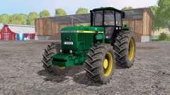 John Deere 4755 lime green pour Farming Simulator 2015