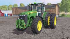 John Deere 8530 dual rear pour Farming Simulator 2015