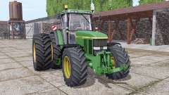 John Deere 7810 dual rear pour Farming Simulator 2017