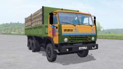 KamAZ 55102 mit einem trailer v1.2 für Farming Simulator 2017