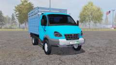 GAZ 3310 Valdai 2004 blau für Farming Simulator 2013