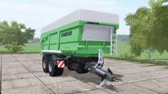 JOSKIN Trans-Space 7000-27 green pour Farming Simulator 2017