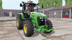 John Deere 7830 lime green pour Farming Simulator 2017