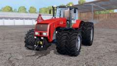 La biélorussie 3522 deux roues pour Farming Simulator 2015