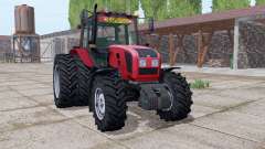 La biélorussie 1220.3 deux roues pour Farming Simulator 2017