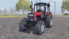 MTZ-1221 Belarus rot für Farming Simulator 2013