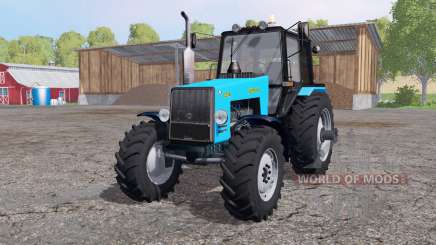 MTZ-1221В bleu vif pour Farming Simulator 2015