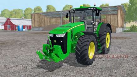 John Deere 8370R interactive control für Farming Simulator 2015