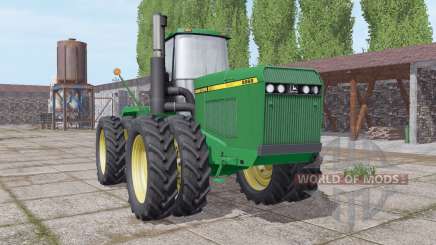 John Deere 8960 narrow twin wheels pour Farming Simulator 2017