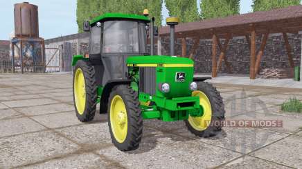 John Deere 3050 narrow wheels pour Farming Simulator 2017