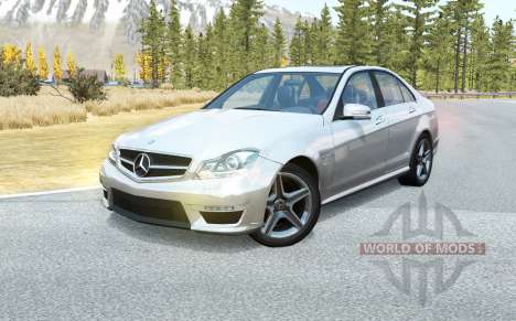 Mercedes-Benz C 63 AMG pour BeamNG Drive