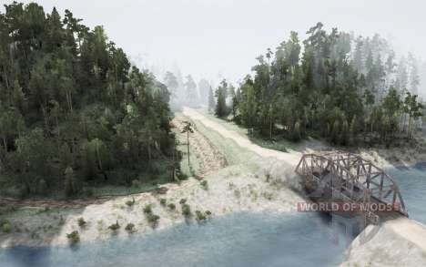 Clearwater River pour Spintires MudRunner