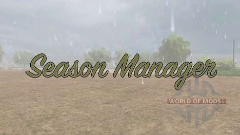 Season Manager pour Farming Simulator 2017