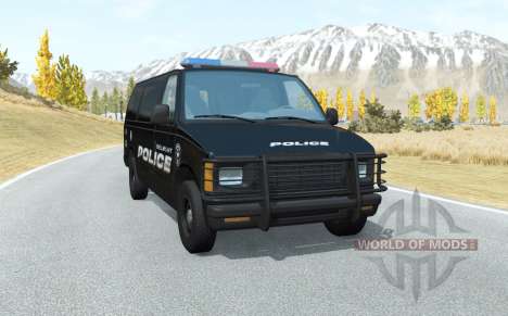 Gavril H-Series Belmont Police für BeamNG Drive