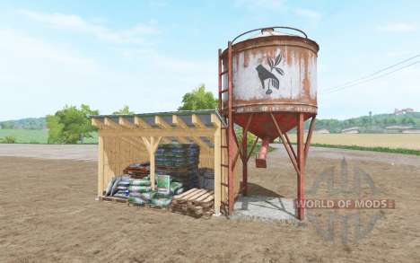 Refill Station with Fertilizer and Seeds für Farming Simulator 2017