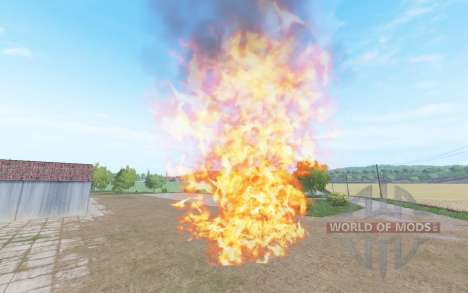 Barn Fire pour Farming Simulator 2017