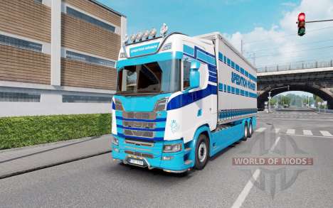 Scania S Tandem Spedition Hohner pour Euro Truck Simulator 2