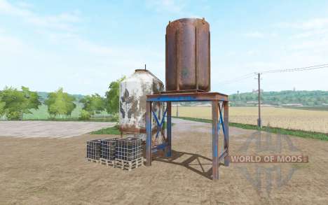 Refill Station with Fertilizer and Seeds pour Farming Simulator 2017