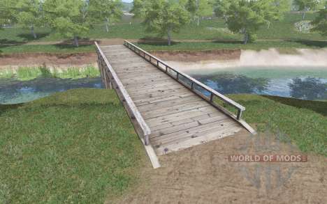 Holzbrücke für Farming Simulator 2017