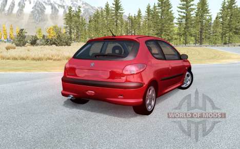 Peugeot 206 pour BeamNG Drive