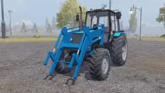 MTZ-1221 Biélorussie tracteur avec chargeur pour Farming Simulator 2013