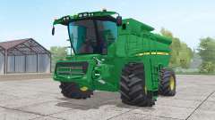 John Deere S690i with header für Farming Simulator 2017