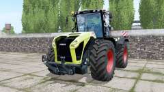 Claas Xerion 5000 Trac VC double wheels pour Farming Simulator 2017